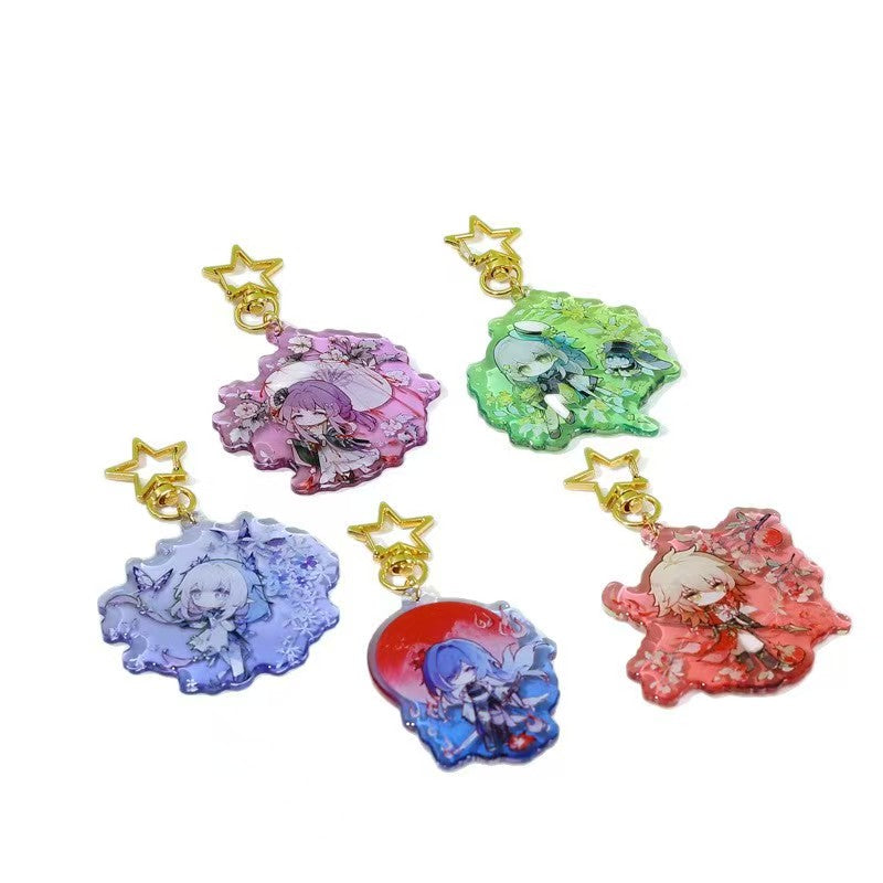 Custom Clear Acrylic Keychains