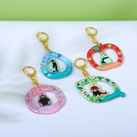 Custom Clear Acrylic Keychains