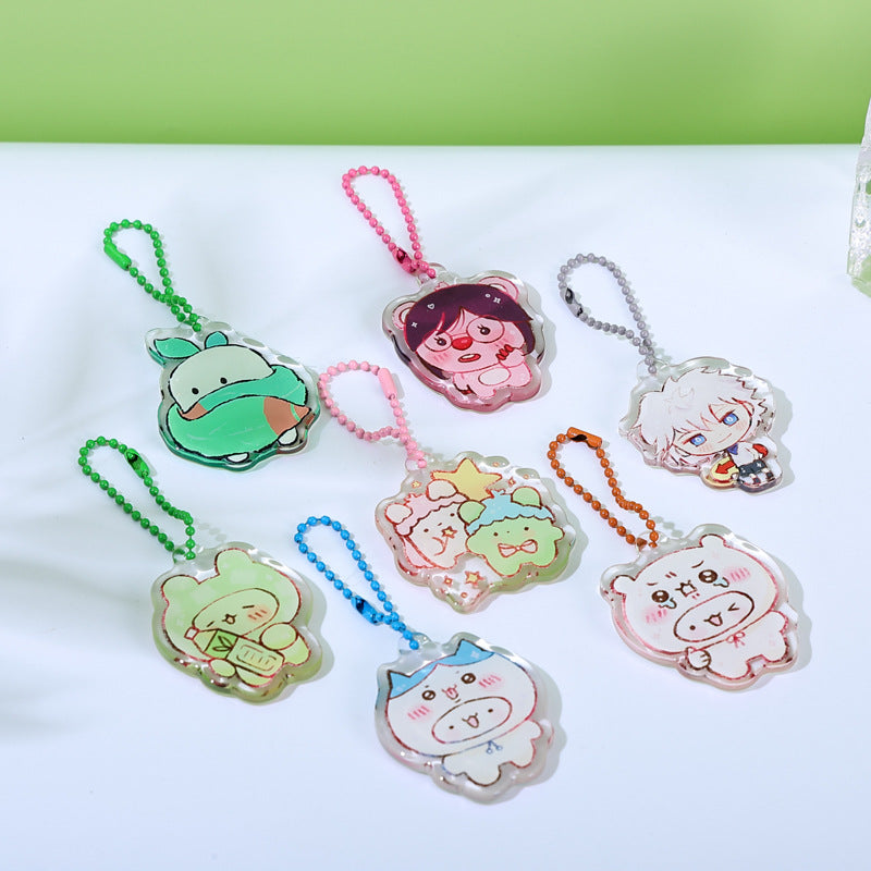 Custom Clear Acrylic Keychains